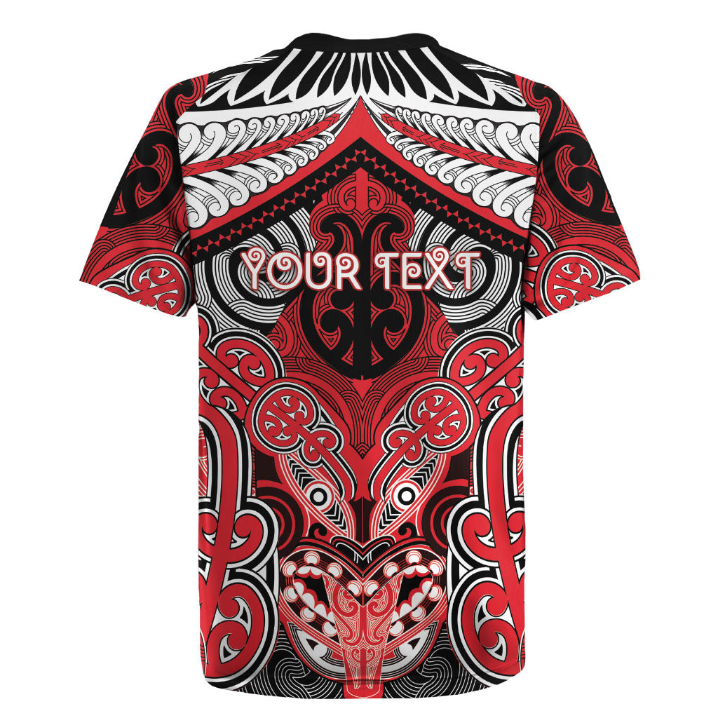 Aotearoa Iwi Te Arawa Personalised Rugby Jersey Maori Kowhaiwhai Pattern