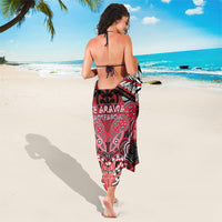 Aotearoa Iwi Te Arawa Sarong Maori Kowhaiwhai Pattern