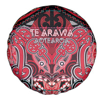 Aotearoa Iwi Te Arawa Spare Tire Cover Maori Kowhaiwhai Pattern