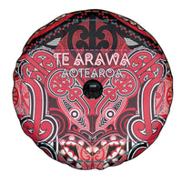 Aotearoa Iwi Te Arawa Spare Tire Cover Maori Kowhaiwhai Pattern
