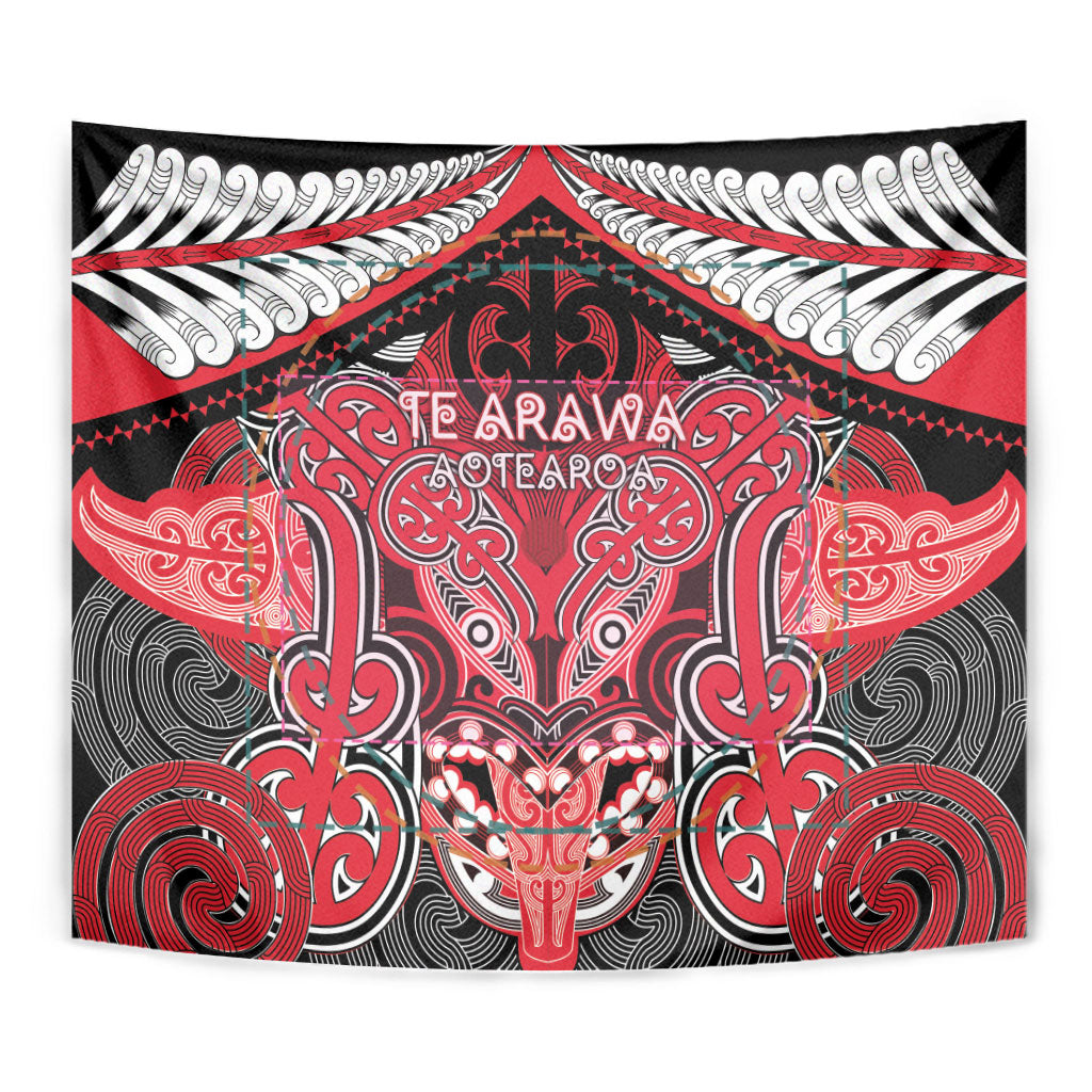 Aotearoa Iwi Te Arawa Tapestry Maori Kowhaiwhai Pattern
