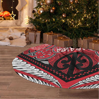 Aotearoa Iwi Te Arawa Tree Skirt Maori Kowhaiwhai Pattern