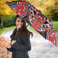 Aotearoa Iwi Te Arawa Umbrella Maori Kowhaiwhai Pattern