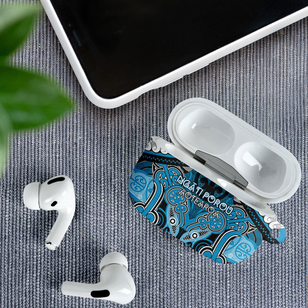 Aotearoa Iwi Ngati Porou AirPods Case Maori Kowhaiwhai Pattern