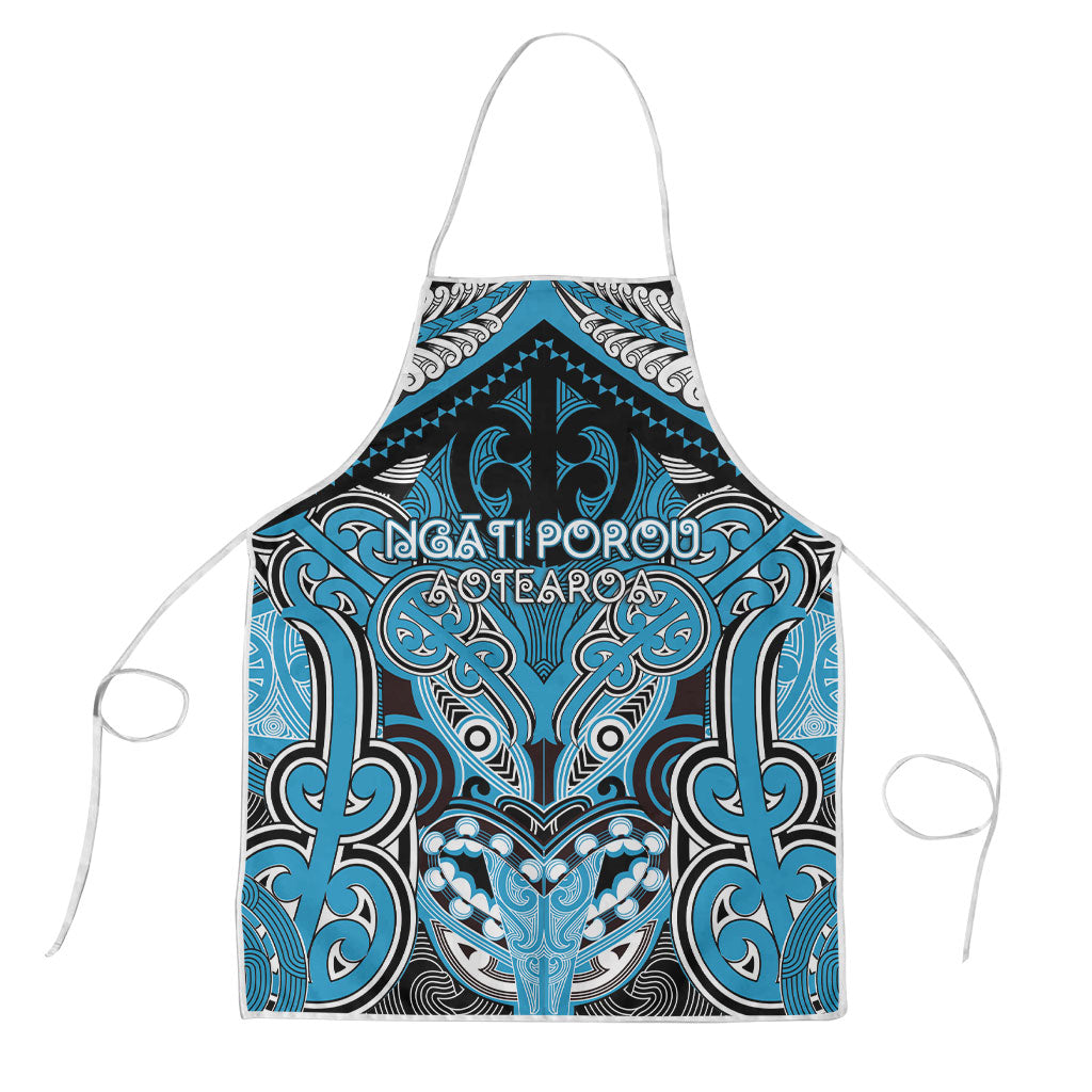 Aotearoa Iwi Ngati Porou Apron Maori Kowhaiwhai Pattern