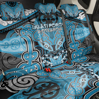 Aotearoa Iwi Ngati Porou Back Car Seat Cover Maori Kowhaiwhai Pattern