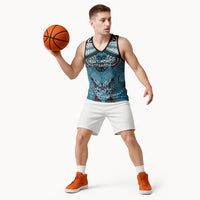 Aotearoa Iwi Ngati Porou Personalised Basketball Jersey Maori Kowhaiwhai Pattern