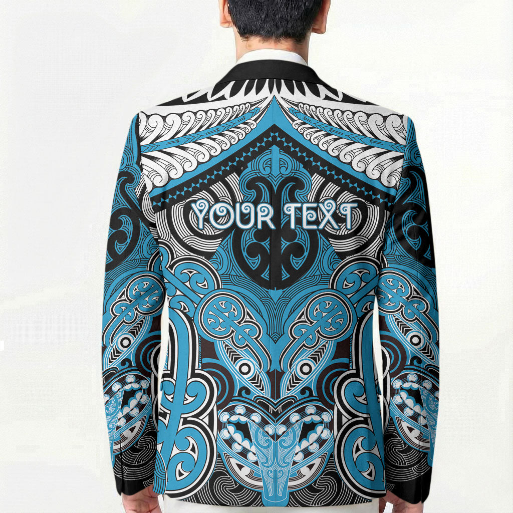Aotearoa Iwi Ngati Porou Personalised Blazer Maori Kowhaiwhai Pattern