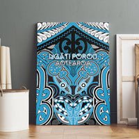 Aotearoa Iwi Ngati Porou Canvas Wall Art Maori Kowhaiwhai Pattern