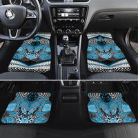 Aotearoa Iwi Ngati Porou Personalised Car Mats Maori Kowhaiwhai Pattern