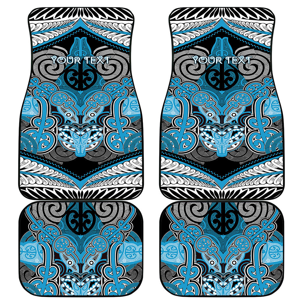 Aotearoa Iwi Ngati Porou Personalised Car Mats Maori Kowhaiwhai Pattern