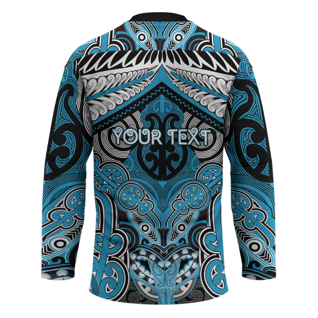 Aotearoa Iwi Ngati Porou Personalised Hockey Jersey Maori Kowhaiwhai Pattern