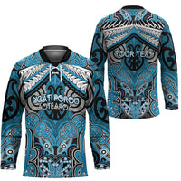 Aotearoa Iwi Ngati Porou Personalised Hockey Jersey Maori Kowhaiwhai Pattern