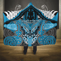 Aotearoa Iwi Ngati Porou Hooded Blanket Maori Kowhaiwhai Pattern