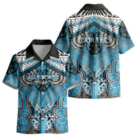 Aotearoa Iwi Ngati Porou Personalised Kid Hawaiian Shirt Maori Kowhaiwhai Pattern