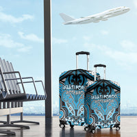 Aotearoa Iwi Ngati Porou Luggage Cover Maori Kowhaiwhai Pattern