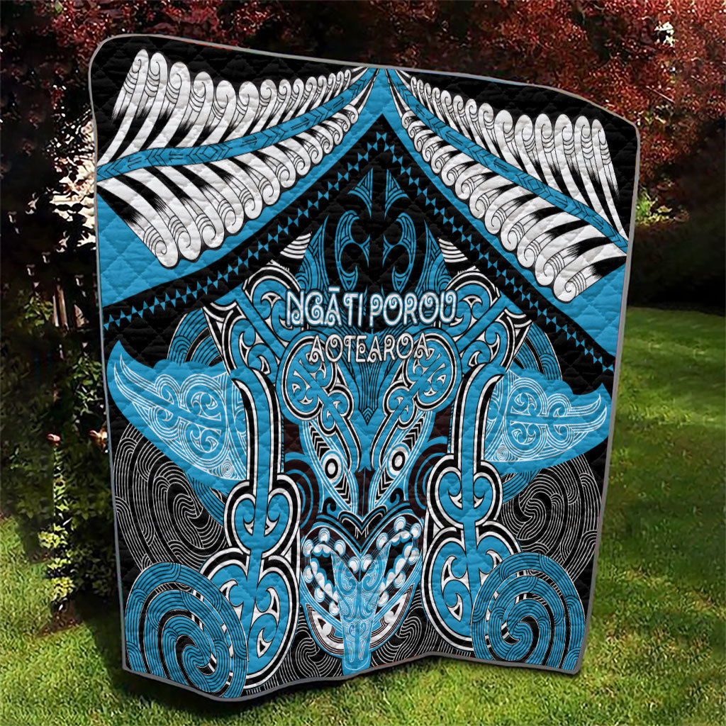 Aotearoa Iwi Ngati Porou Quilt Maori Kowhaiwhai Pattern