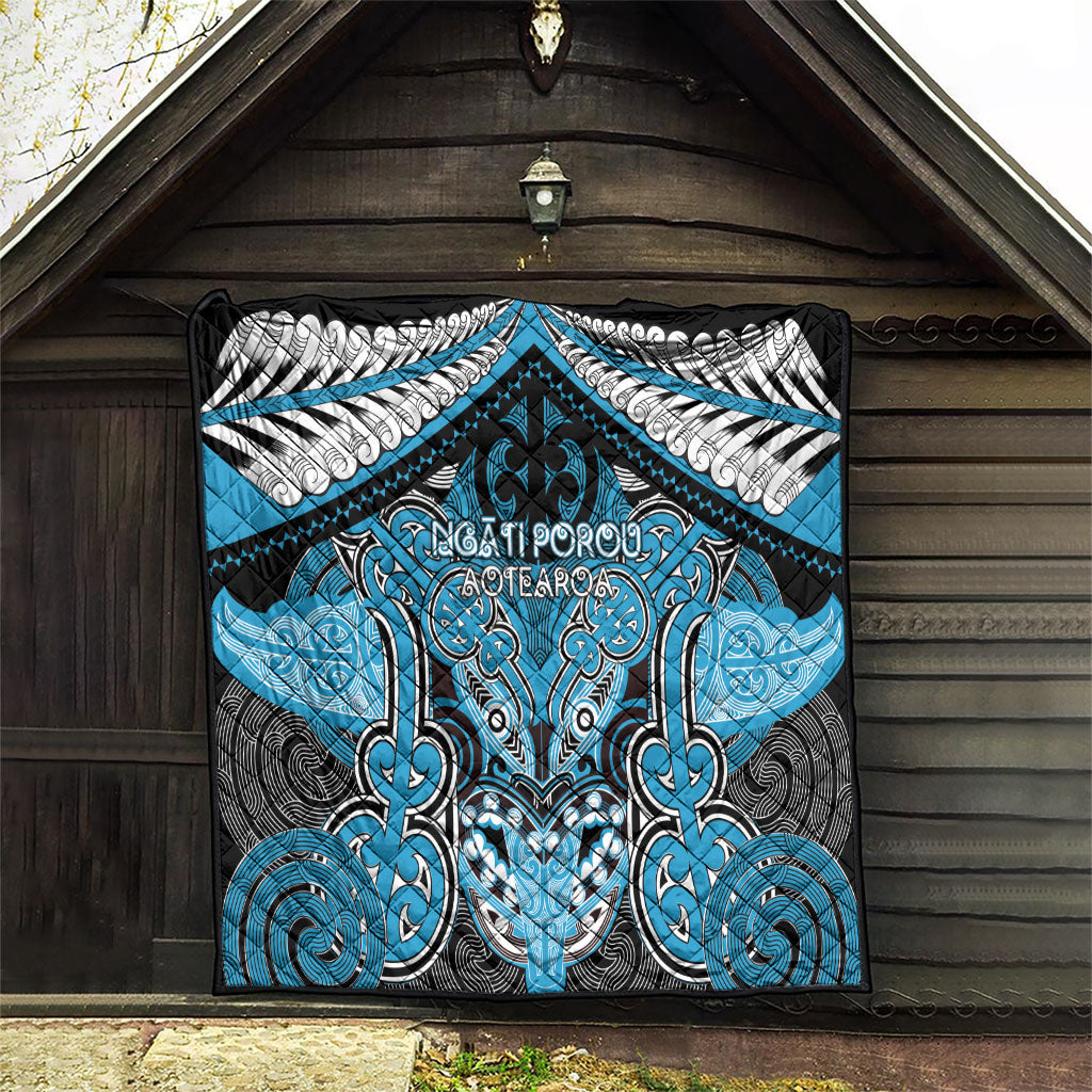 Aotearoa Iwi Ngati Porou Quilt Maori Kowhaiwhai Pattern