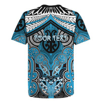 Aotearoa Iwi Ngati Porou Personalised Rugby Jersey Maori Kowhaiwhai Pattern