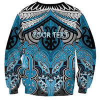 Aotearoa Iwi Ngati Porou Personalised Sweatshirt Maori Kowhaiwhai Pattern