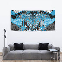 Aotearoa Iwi Ngati Porou Tapestry Maori Kowhaiwhai Pattern