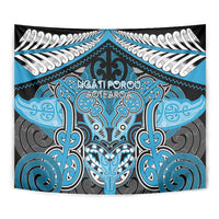 Aotearoa Iwi Ngati Porou Tapestry Maori Kowhaiwhai Pattern