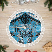 Aotearoa Iwi Ngati Porou Tree Skirt Maori Kowhaiwhai Pattern