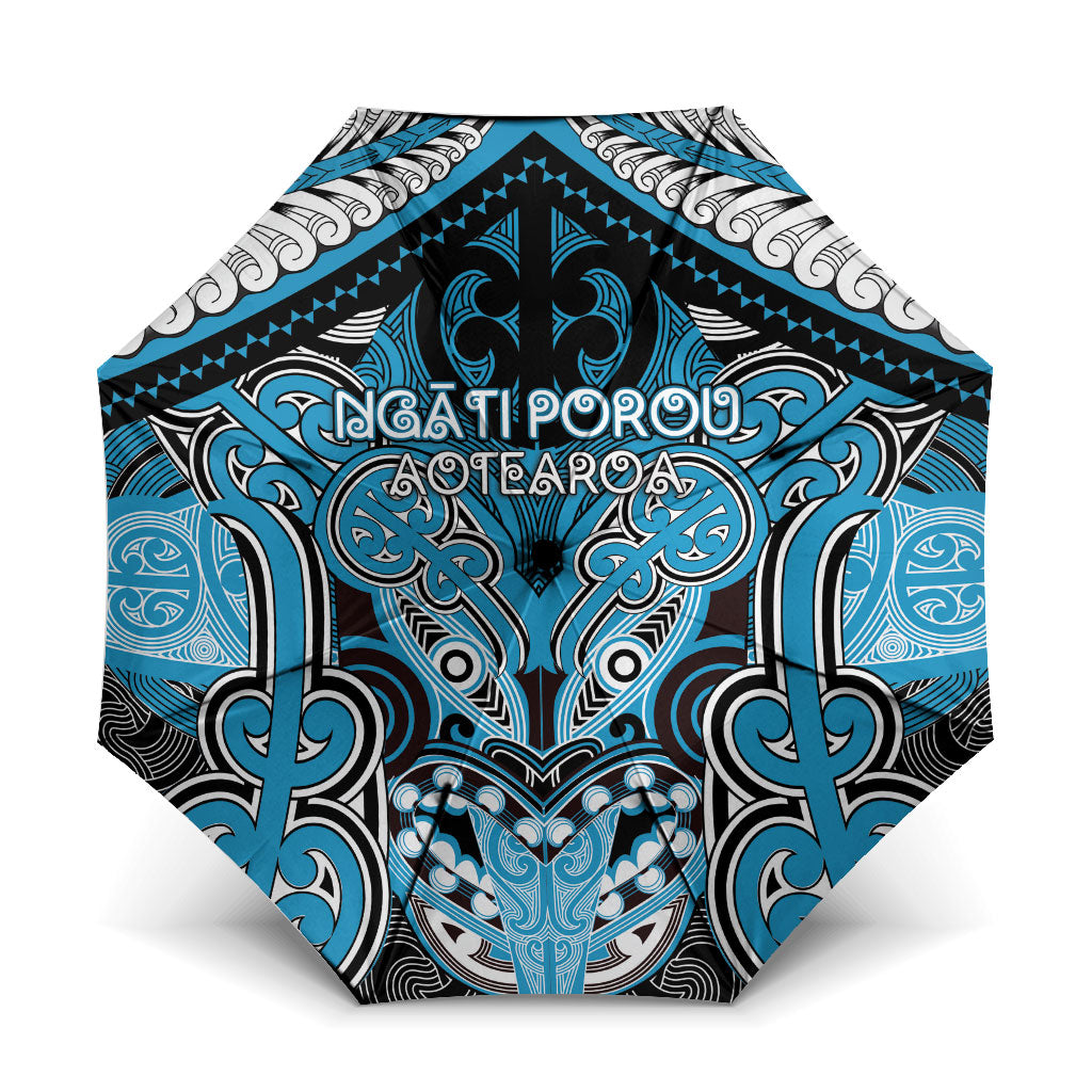 Aotearoa Iwi Ngati Porou Umbrella Maori Kowhaiwhai Pattern