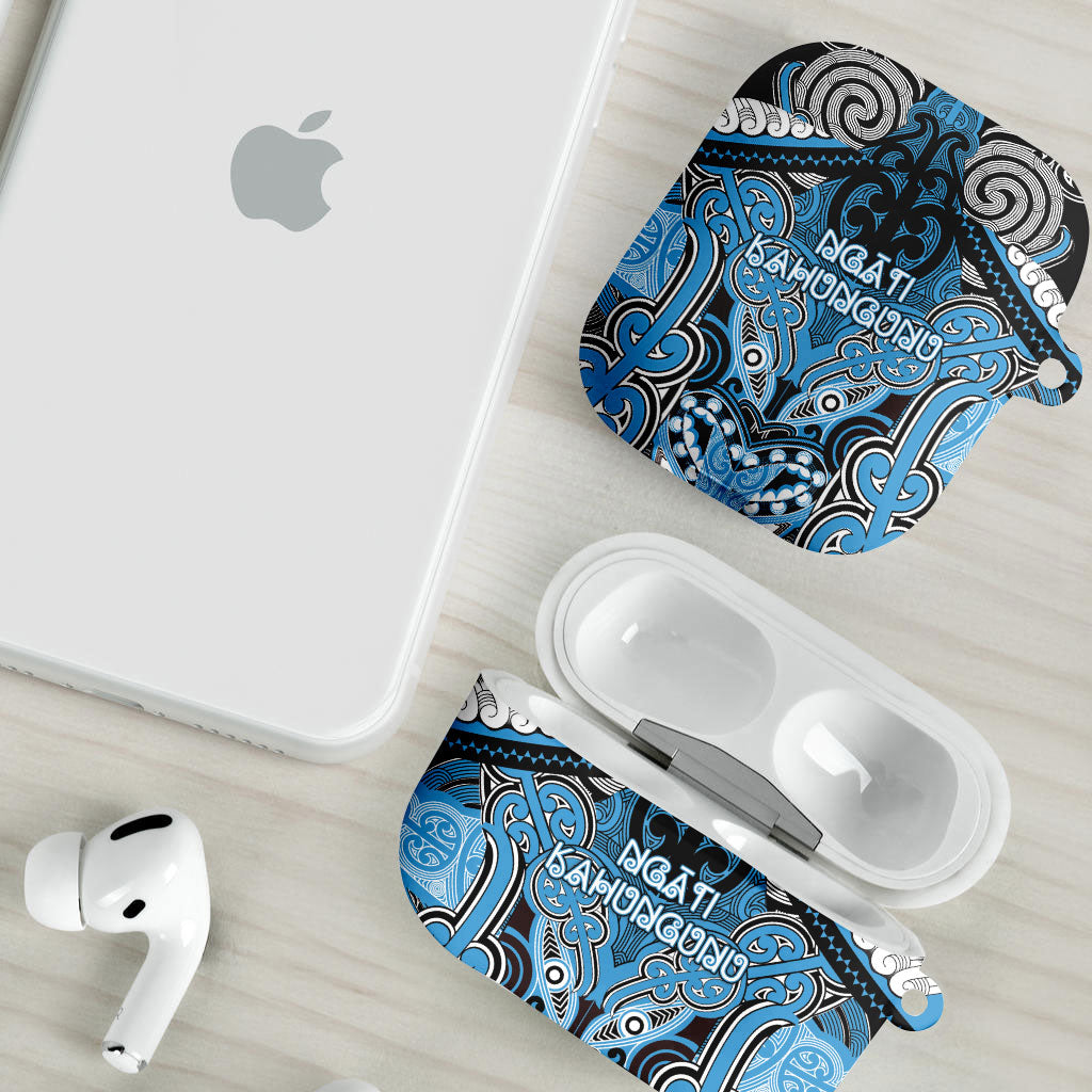Aotearoa Iwi Ngati Kahungunu AirPods Case Maori Kowhaiwhai Pattern