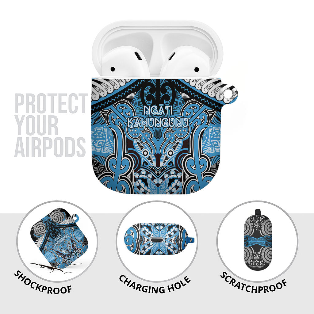 Aotearoa Iwi Ngati Kahungunu AirPods Case Maori Kowhaiwhai Pattern