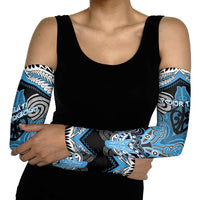 Aotearoa Iwi Ngati Kahungunu Personalised Arm Sleeves Maori Kowhaiwhai Pattern