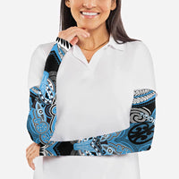 Aotearoa Iwi Ngati Kahungunu Personalised Arm Sleeves Maori Kowhaiwhai Pattern