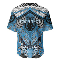 Aotearoa Iwi Ngati Kahungunu Personalised Baseball Jersey Maori Kowhaiwhai Pattern