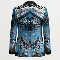 Aotearoa Iwi Ngati Kahungunu Personalised Blazer Maori Kowhaiwhai Pattern