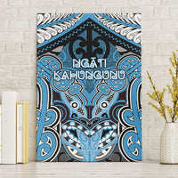 Aotearoa Iwi Ngati Kahungunu Canvas Wall Art Maori Kowhaiwhai Pattern