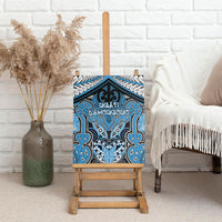 Aotearoa Iwi Ngati Kahungunu Canvas Wall Art Maori Kowhaiwhai Pattern