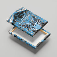 Aotearoa Iwi Ngati Kahungunu Canvas Wall Art Maori Kowhaiwhai Pattern