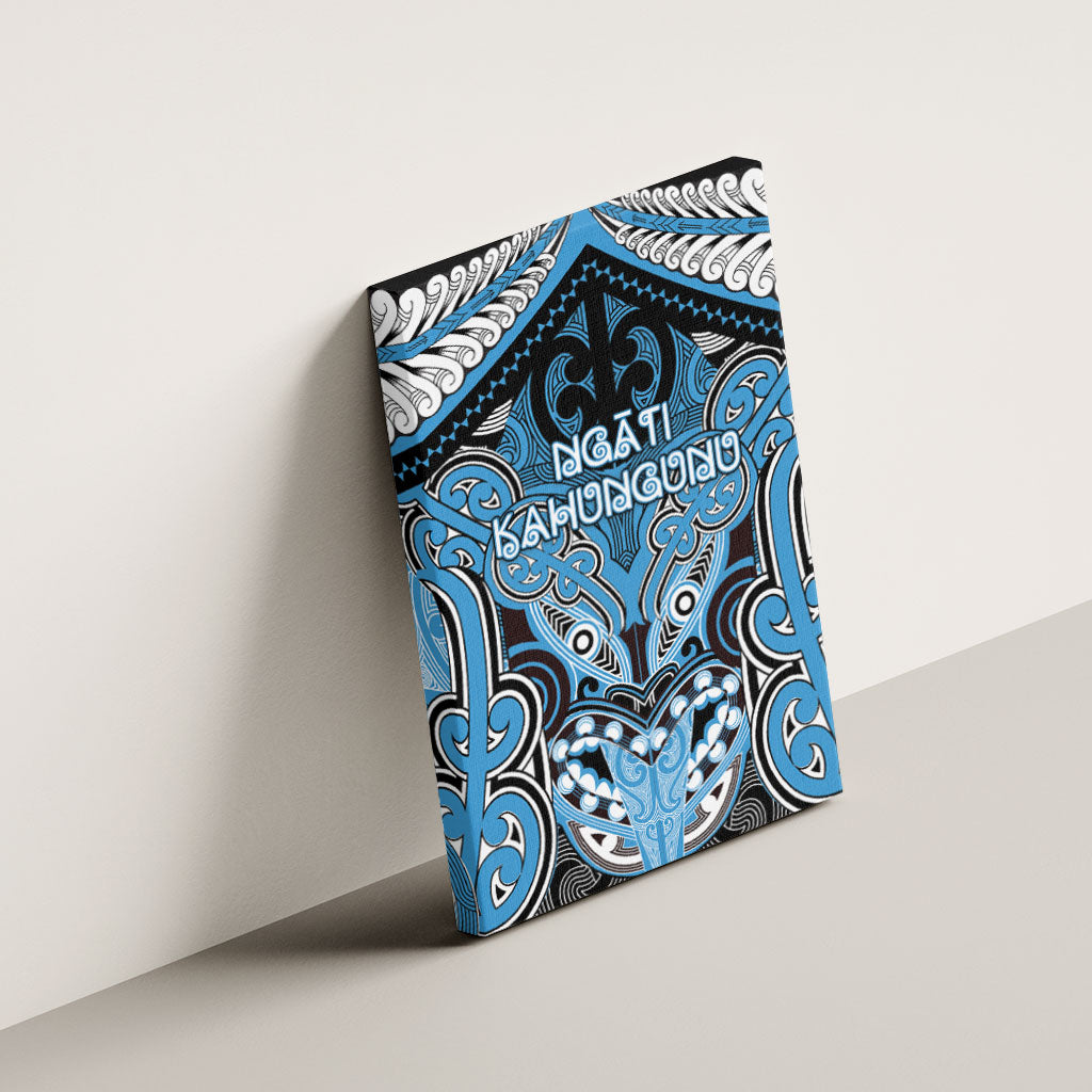 Aotearoa Iwi Ngati Kahungunu Canvas Wall Art Maori Kowhaiwhai Pattern