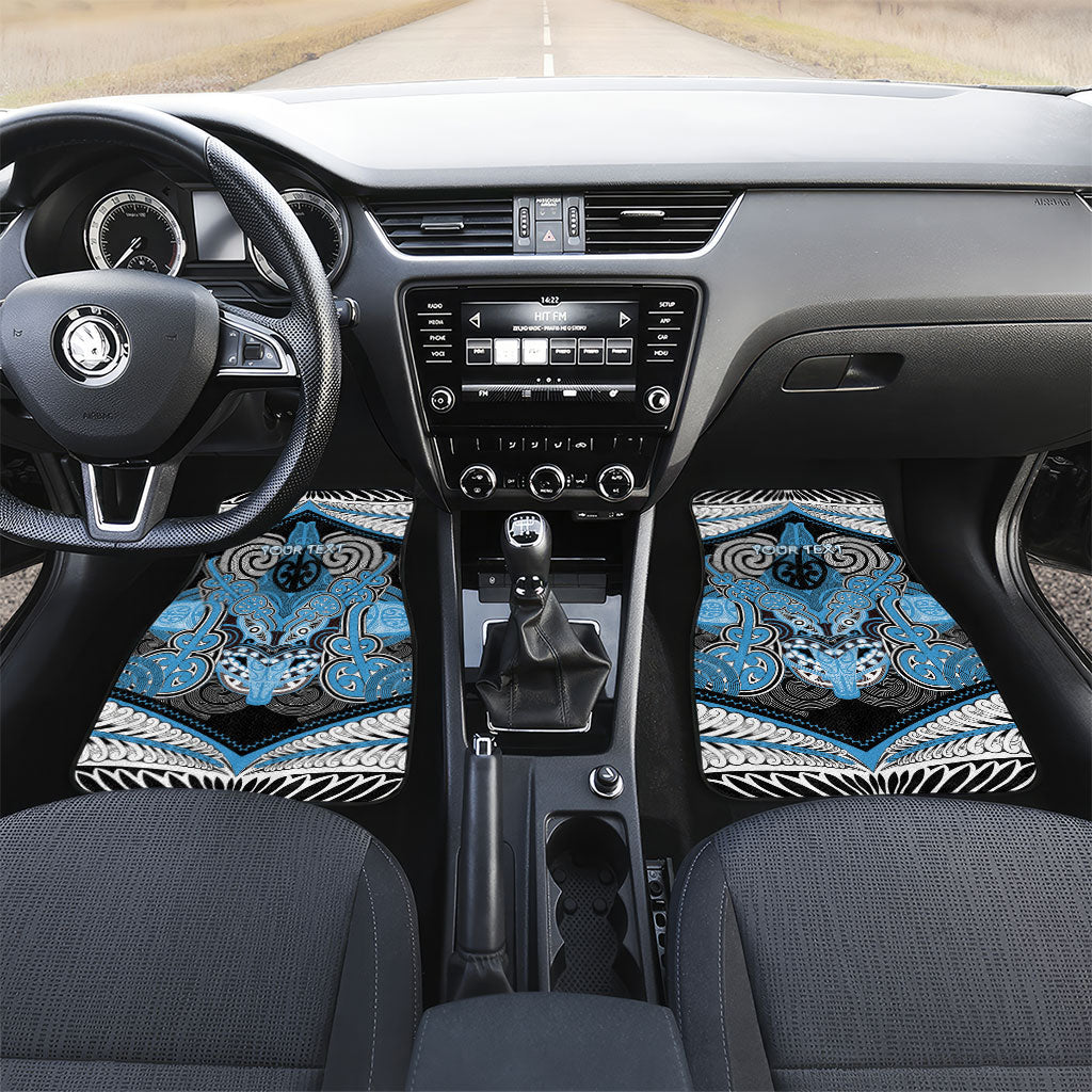Aotearoa Iwi Ngati Kahungunu Personalised Car Mats Maori Kowhaiwhai Pattern