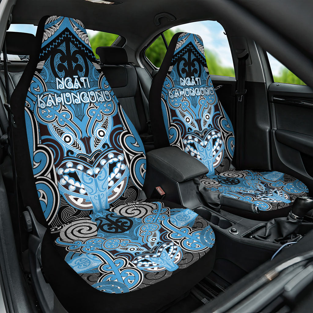 Aotearoa Iwi Ngati Kahungunu Car Seat Cover Maori Kowhaiwhai Pattern