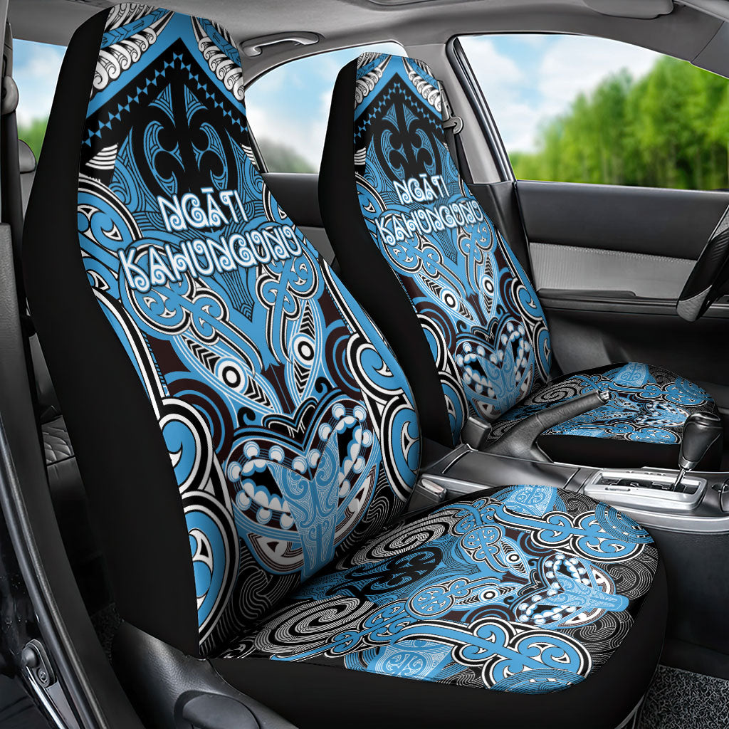 Aotearoa Iwi Ngati Kahungunu Car Seat Cover Maori Kowhaiwhai Pattern
