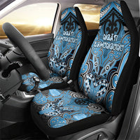 Aotearoa Iwi Ngati Kahungunu Car Seat Cover Maori Kowhaiwhai Pattern