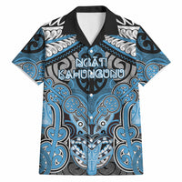 Aotearoa Iwi Ngati Kahungunu Personalised Hawaiian Shirt Maori Kowhaiwhai Pattern