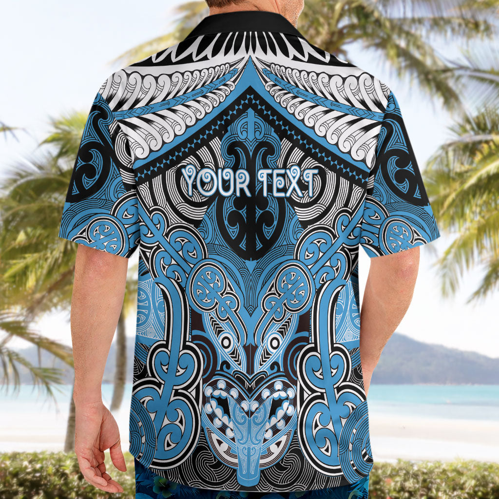 Aotearoa Iwi Ngati Kahungunu Personalised Hawaiian Shirt Maori Kowhaiwhai Pattern