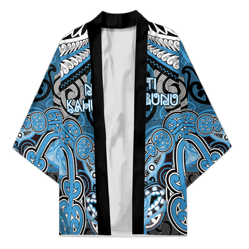 Aotearoa Iwi Ngati Kahungunu Personalised Kimono Maori Kowhaiwhai Pattern