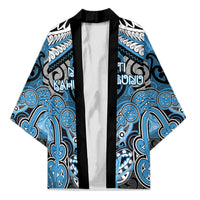 Aotearoa Iwi Ngati Kahungunu Personalised Kimono Maori Kowhaiwhai Pattern