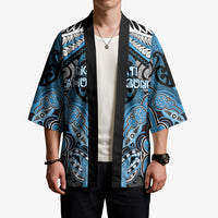 Aotearoa Iwi Ngati Kahungunu Personalised Kimono Maori Kowhaiwhai Pattern