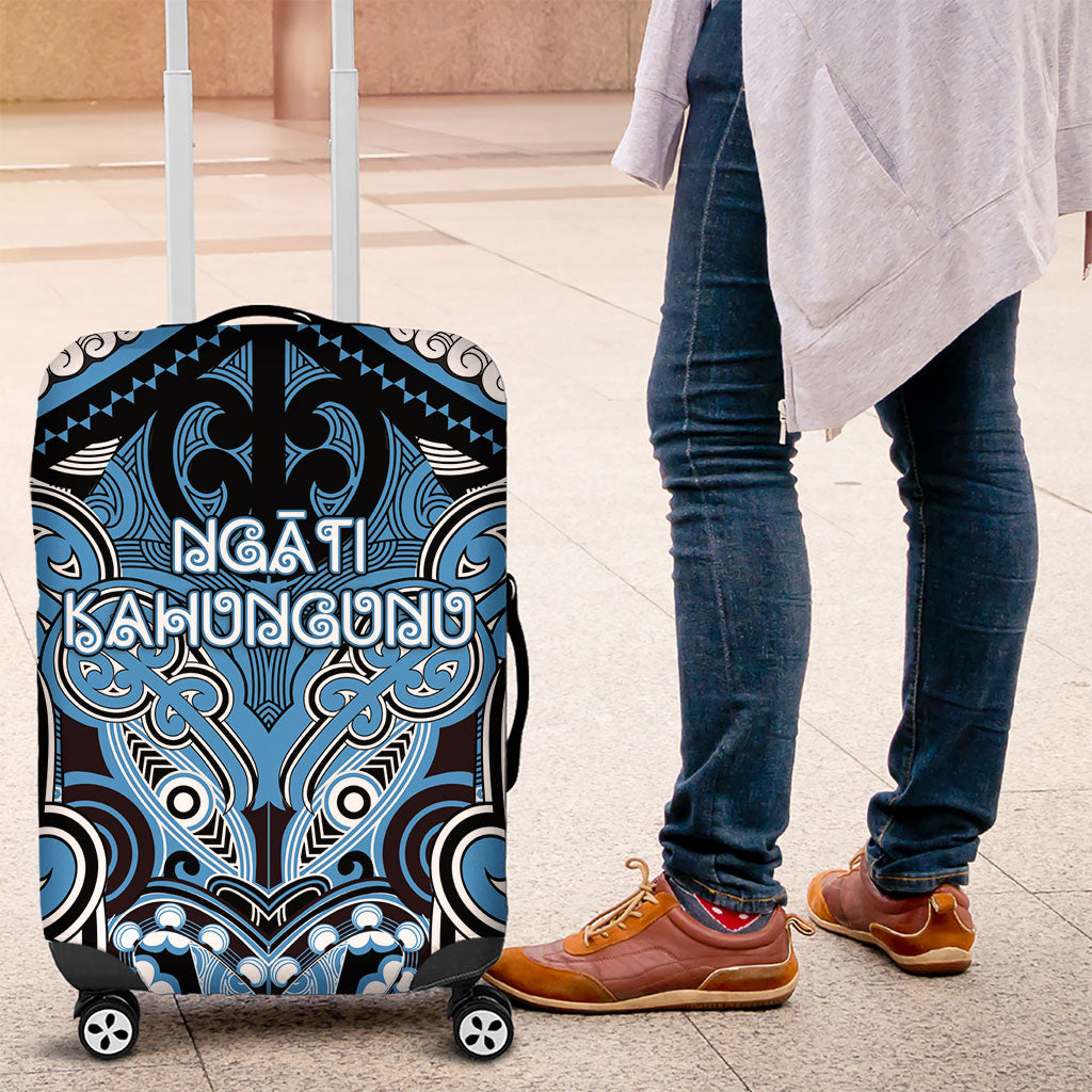 Aotearoa Iwi Ngati Kahungunu Luggage Cover Maori Kowhaiwhai Pattern