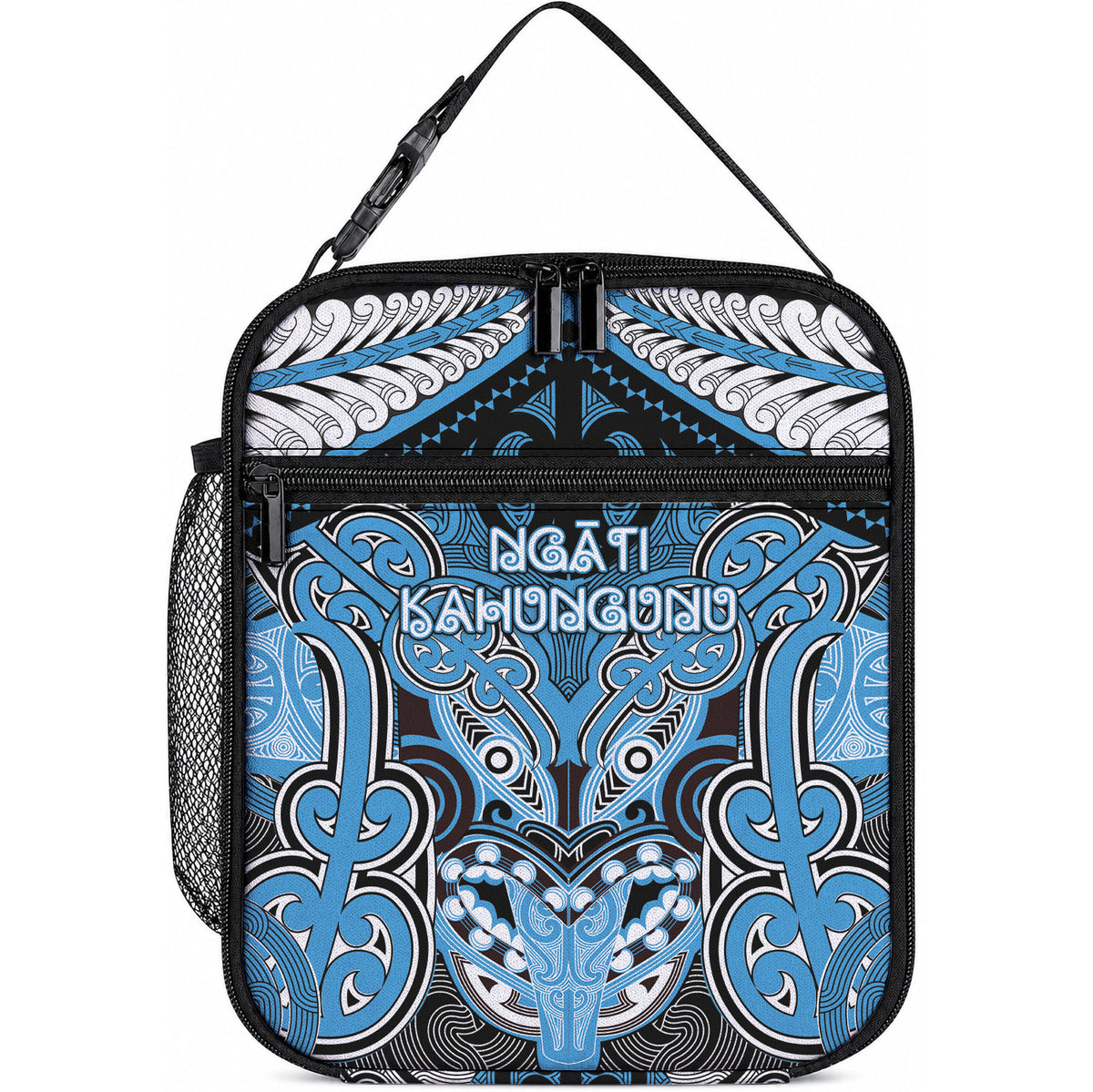 Aotearoa Iwi Ngati Kahungunu Lunch Bag Maori Kowhaiwhai Pattern