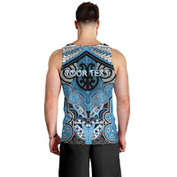 Aotearoa Iwi Ngati Kahungunu Personalised Men Tank Top Maori Kowhaiwhai Pattern